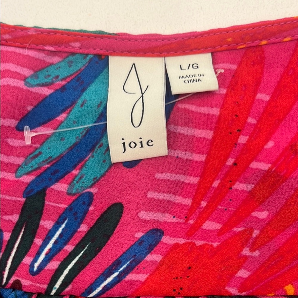 Joie Multicolor Patterned Crop Top - image 2